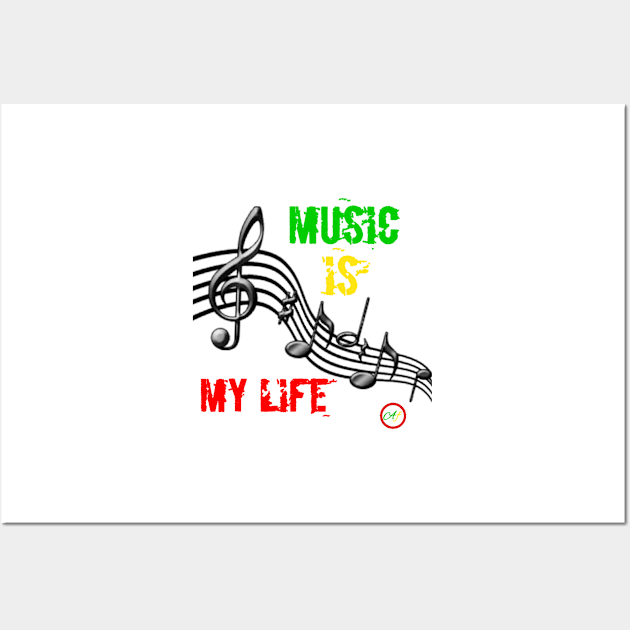 Music Tees, Music concert, Party tees. Wall Art by Abelfashion